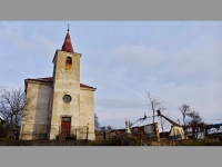 Kostel sv. Vclava se sochou a kem - Pedn (kostel)