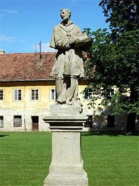 socha sv . Karla Boromejskho - Rajhrad (drobn pamtka)