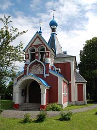 Pravoslavn chrm Sv.Ludmily - imice (kostel)