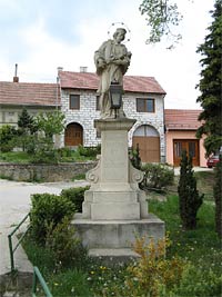 Socha sv. Jan Nepomuck - Otaslavice (socha)