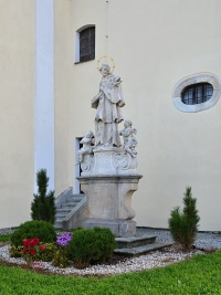 Socha sv.Jana Nepomuckho - Ostrovaice (socha)