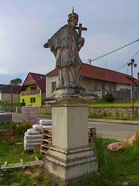 Socha sv. Jana Nepomuckho - Hrotovice (socha)