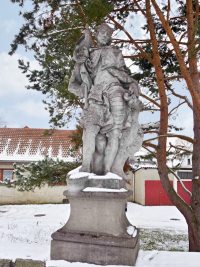 Socha sv. Vclava - Nm욝 nad Oslavou (socha)