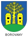 znak Borovany (obec)